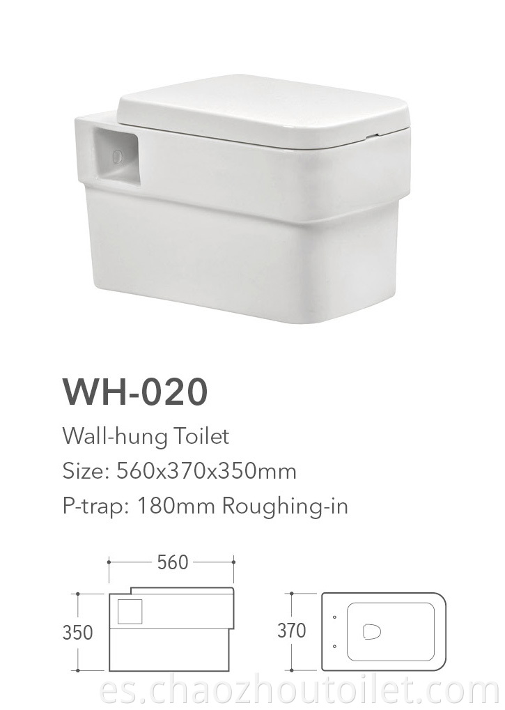 Wh 020 Wall Hung Toilet